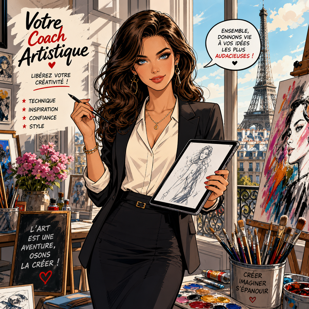 AI Artistic Coach visual